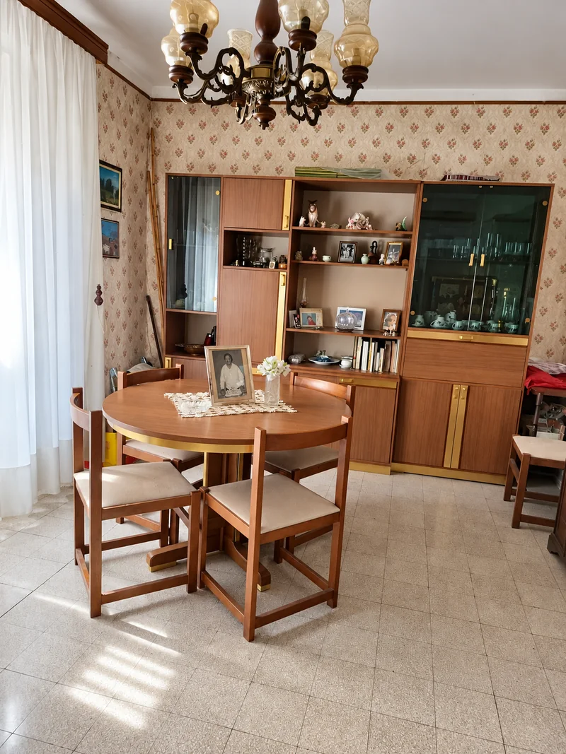 Zona pranzo vista dalla stanza